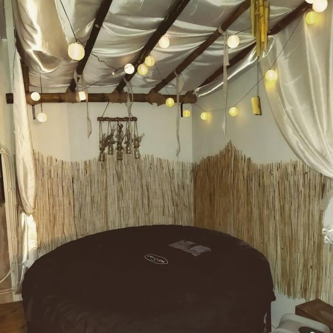 LONBRAZ VOLKAN meublé avec jacuzzi privatif Saint-Philippe Extérieur photo