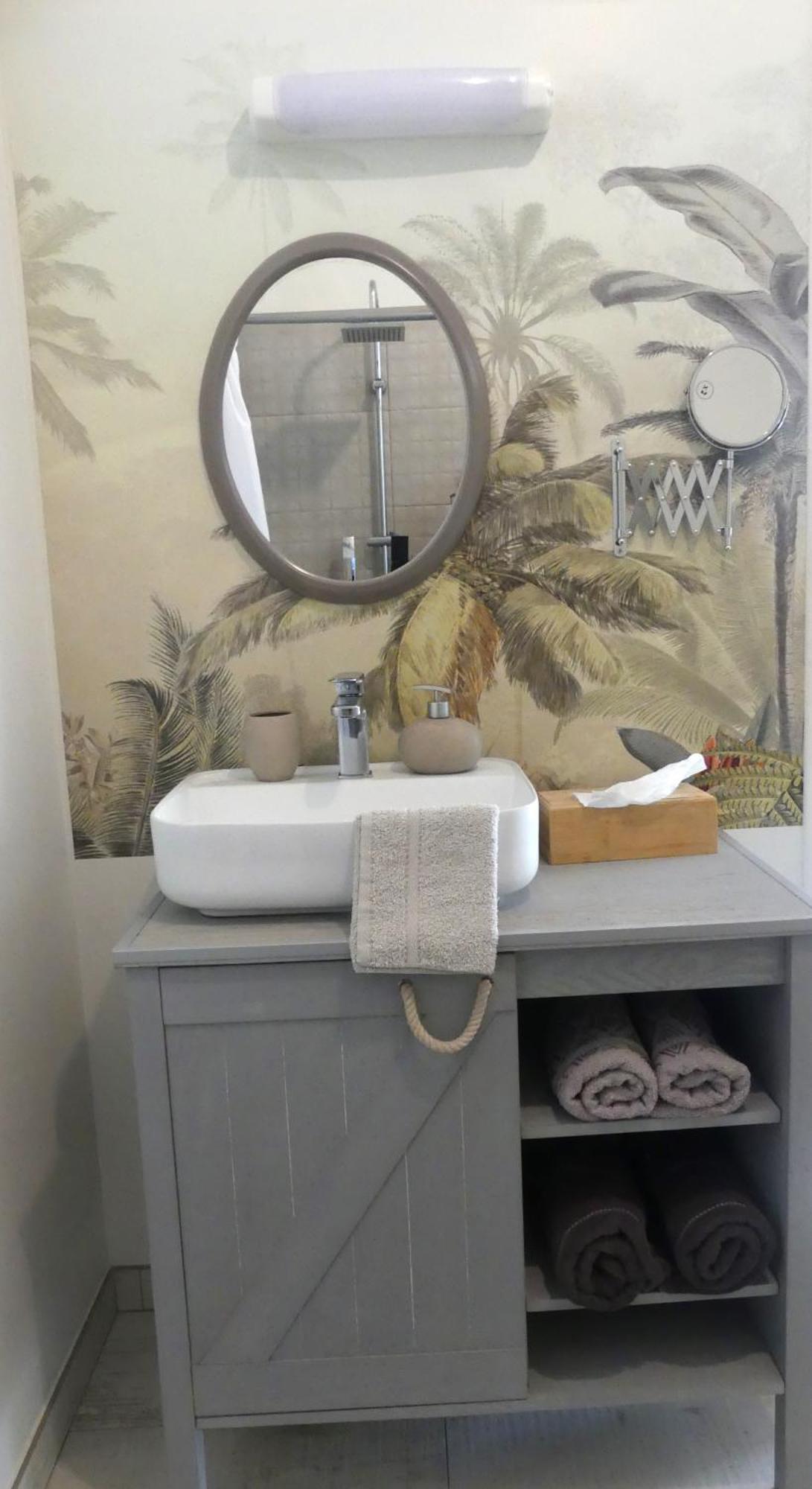 LONBRAZ VOLKAN meublé avec jacuzzi privatif Saint-Philippe Extérieur photo